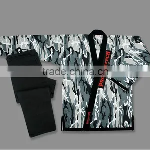Grey Camo Jiujitsu / Black Trimmings thumbnail-1
