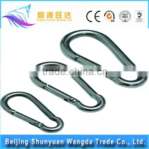 Whoesale Different Lanyard Accessories Stainless Steel hk Spring Snap Hook thumbnail-1