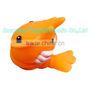 Shrimp Bath Toy,Animal Shaped Vinyl Toy,Small Plastic Toy thumbnail-2