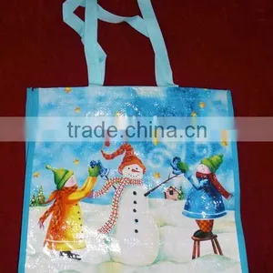 Supermarket Shopping Bag-snowman (KL09S033) thumbnail-1