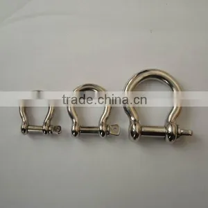 Stainless Steel European Bow Type Shackle With Screw thumbnail-2