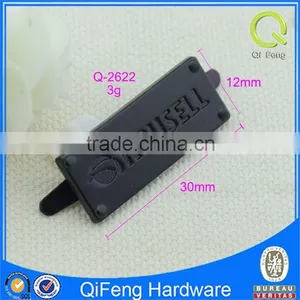 High Quality and Cheap Metal Labels and Tags for Handbags Q-2622 thumbnail-2