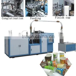 ZBJ-H12 High Speed Cold and Hot Cup Machine With Collecting Machine thumbnail-1