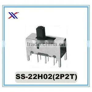 6 Pin Power Slide Switch SS-22H02(2P2T) thumbnail-1