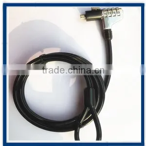 Wholesales High End Anti-theft Laptop Security Lock With Steel Cable thumbnail-1