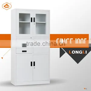Steel KD Furniture Metal Combination Cupboard With Drawers thumbnail-2