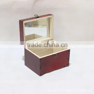 Chinese Factories Wholesale Custom High-grade Wooden Jewelry Box, Beautiful Gift Box thumbnail-4