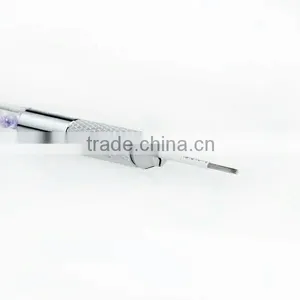 White Pink Purple Crystal Diamond Manual Microblading Pen,3D Eyebrow Embroidery Hand Tools thumbnail-5
