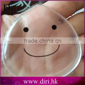 New Jelly Powder Puff Waterdrop Silicone Puff Smile Shape Silicone Makeup Sponge thumbnail-1