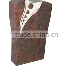 Granite Gravestone Headstone,China Nature Stone Tombstone thumbnail-1