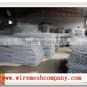 Hot-dip Galvanized Low Carbon Steel Wire Gabion Box / Gabion Mattress / Gabion Mat thumbnail-3