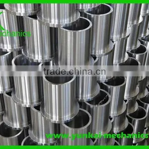 Flanged Bushing, Precision CNC Turning Parts, Steel Shaft Sleeve by CNC Machining thumbnail-1