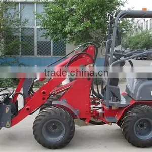 ZL125 Mini погрузчик на колесах с сертификатом CE thumbnail-1