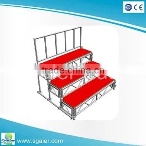 China Aluminum Folding Choir Stage Chorus Stage Choral Riser thumbnail-6