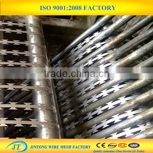 Cross Razor Type and Stainless Steel Wire Material Razor Wire Razor Barbed Wire thumbnail-3