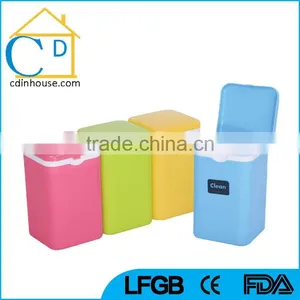 Simple Style Hotel Room Plastic Dustbin thumbnail-6