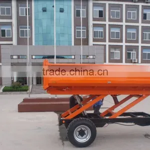 Hot Sale New Design Top Quality Trator Use Hydraulic Lifting Tipping Trailer With CE thumbnail-3