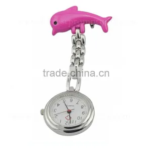 Dolphin Cheap Promotions Brooch Pocket Nurse Watch thumbnail-4