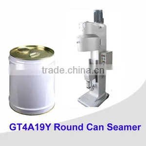 High Quality 10-20L Semi-automatic Big Round Can Capper thumbnail-1