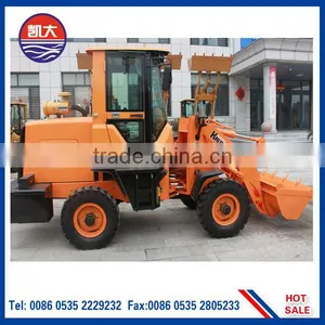 Kaida Mini Loader Small Garden Tractor Loader thumbnail-2