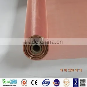 Plain Weave Emi Shielding Faraday Cage Copper Mesh thumbnail-1