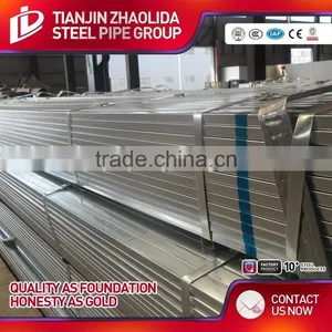 Cold Rolled Think Wall Galvanized Square / Rectangular /steel Tube for Buliding Material thumbnail-1