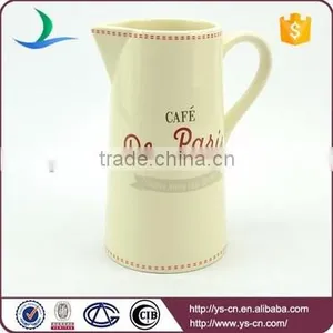 Wholesale Modern Decal Ceramic Water Jug for Bathroom thumbnail-3