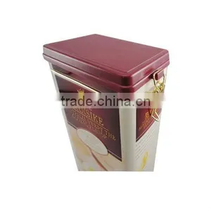 Coffee Tin Box With Plastic Lid thumbnail-6