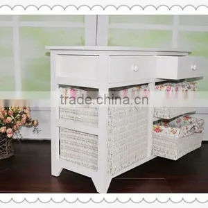 2015 New Design Home Furniture Wooden Cabinet With Baskets Drawers thumbnail-1