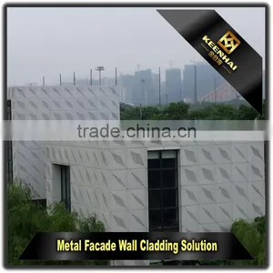 Exterior Decorative Alucobond Aluminium Perforated Wall Cladding Panel thumbnail-3
