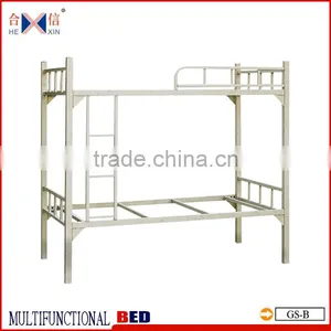 Steel Dormitory Bed Metal Bunk Bed With Wadrobe and Desk thumbnail-2