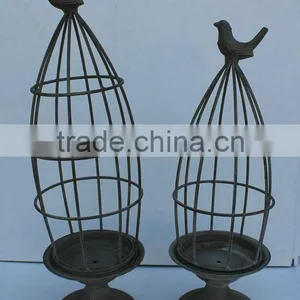 Set of 2 Metal Bird Feeder thumbnail-1