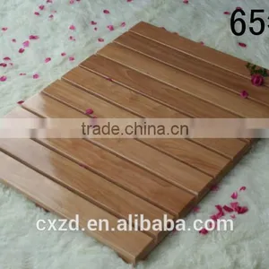 Promotional Good Quality Eco-friendly Wooden Bath Mat thumbnail-3