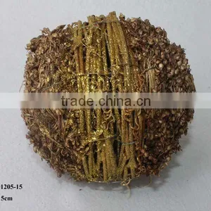 Natural Rattan Balls for Christmas thumbnail-1