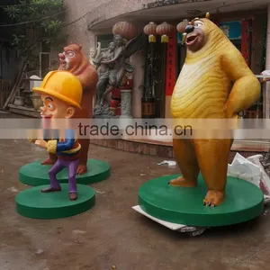 Fiberglass Movie Bears Cartoon Statue thumbnail-3