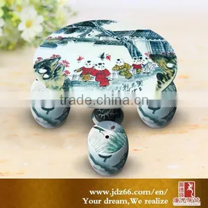 Excellent Quality Hand Painted Ceramic Console Table Chinese Style From China thumbnail-1