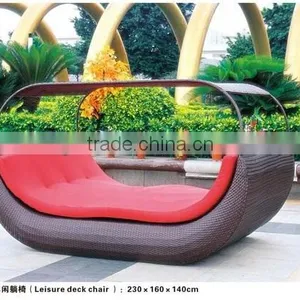 Outdoor Lounge Chair With Canopy/sun Lounge (BF10-R108) thumbnail-1