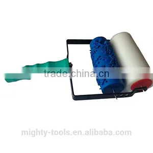 Paint Brush Roller Decoration Tools Decorative Wall Rubber Roller Soft Pattern thumbnail-3