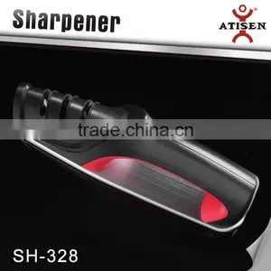 Hot 3 Stage Knife Sharpener With Holder Kitchenware thumbnail-2