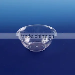 Food Grade BPA Free Plastic Clear Bowl , Reusable Unbreakble Salad Bow for Home Appliance thumbnail-6