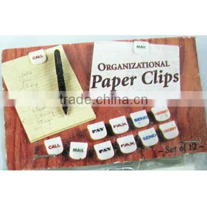 PC-3398 Office Binding Supplies Plastic Paper Clip/Clips thumbnail-1