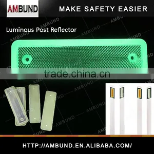 New Luminescence Plastic Road Stud With Double Sides Reflector thumbnail-3