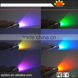 Wholesale FL-LT3WFD 3W Multicolor Changing LED Flashlight Torch With Fift Box thumbnail-5