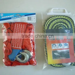 Twisted Tow Rope - Towing Rope With Hooks - Car Recovery Rope - TR30T14X4HA thumbnail-5