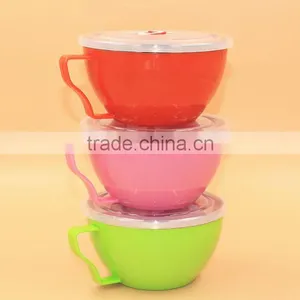 Personalized Heat Proof Handle Large Antique Metal Stainless Steel Mixing Bowl thumbnail-4
