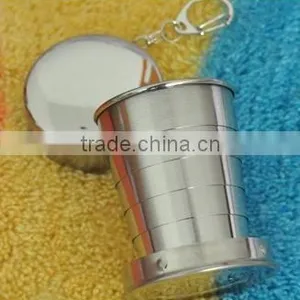 Six-layer Stainless Steel Flexible Folding Portable Cups or Travelling Cups thumbnail-3