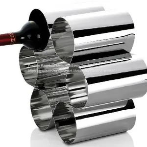 Wine Cabinet/Shelf Home Decoration Stainless Steel Sheet Metal Fabrication thumbnail-1
