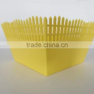 2016 New Style pp Plastic Suqare Fence Fruit Basket thumbnail-5