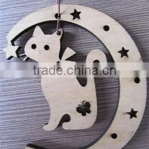 2015 Newest Cute Cat Long Lasting Wooden Air Freshener thumbnail-1