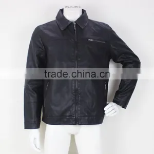2015 Mens Fashion Leather Jacket Brands thumbnail-1